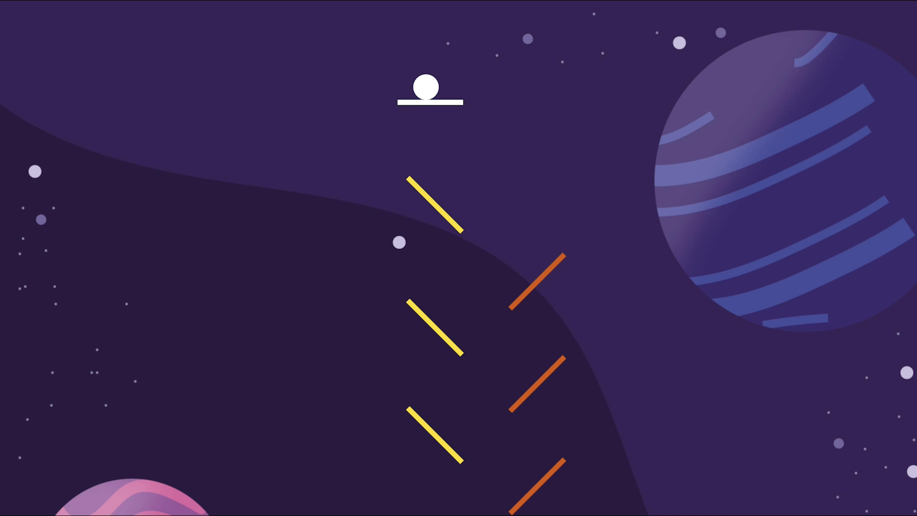 Elise in Space Marble Track